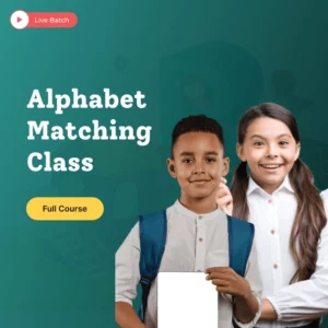 Alphabet matching and learning full crash course